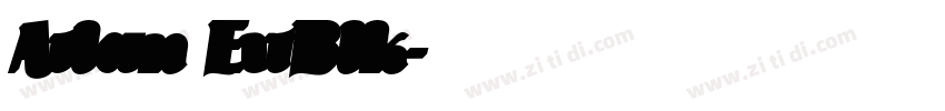Atlan ExtBlk字体转换